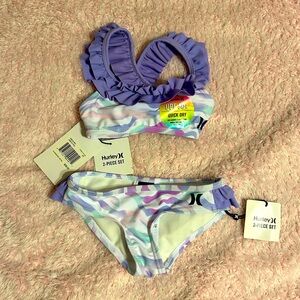 NWT Hurley Purple Pluse Bikini Set